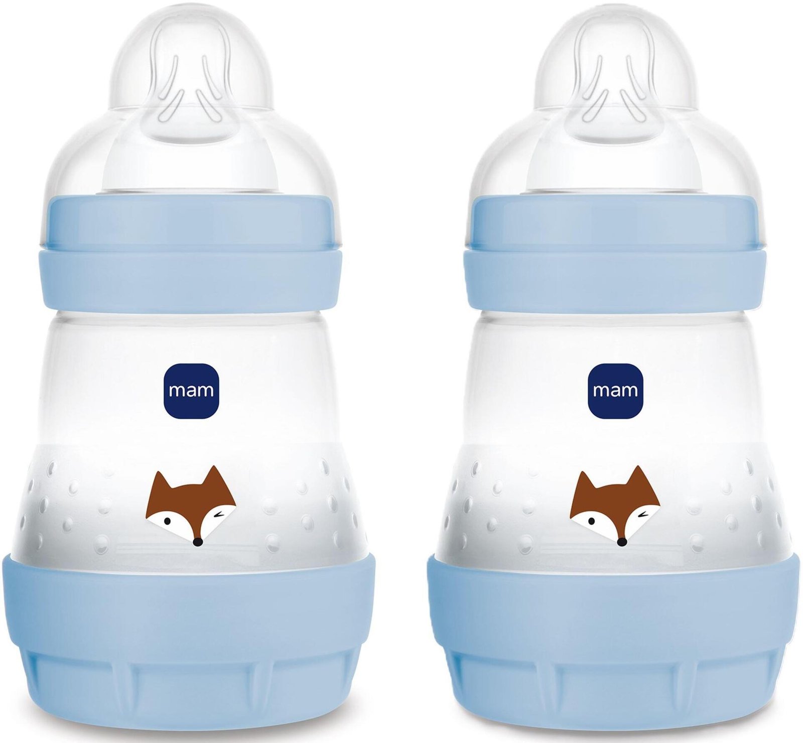 MAM Easy Start Anti-Colic Blue 160 ml 2 st