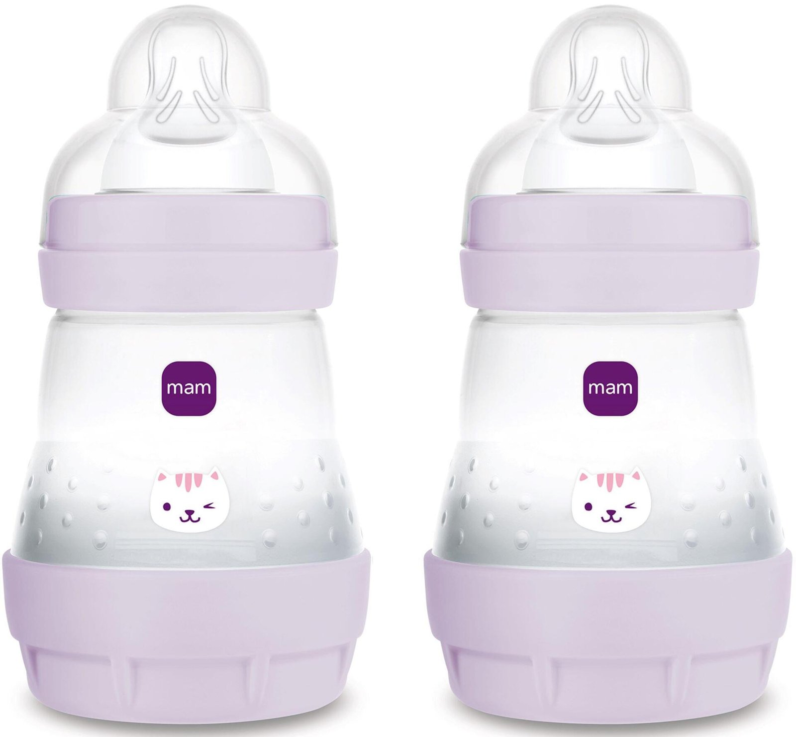 MAM Easy Start Anti-Colic Pink 160 ml 2 st