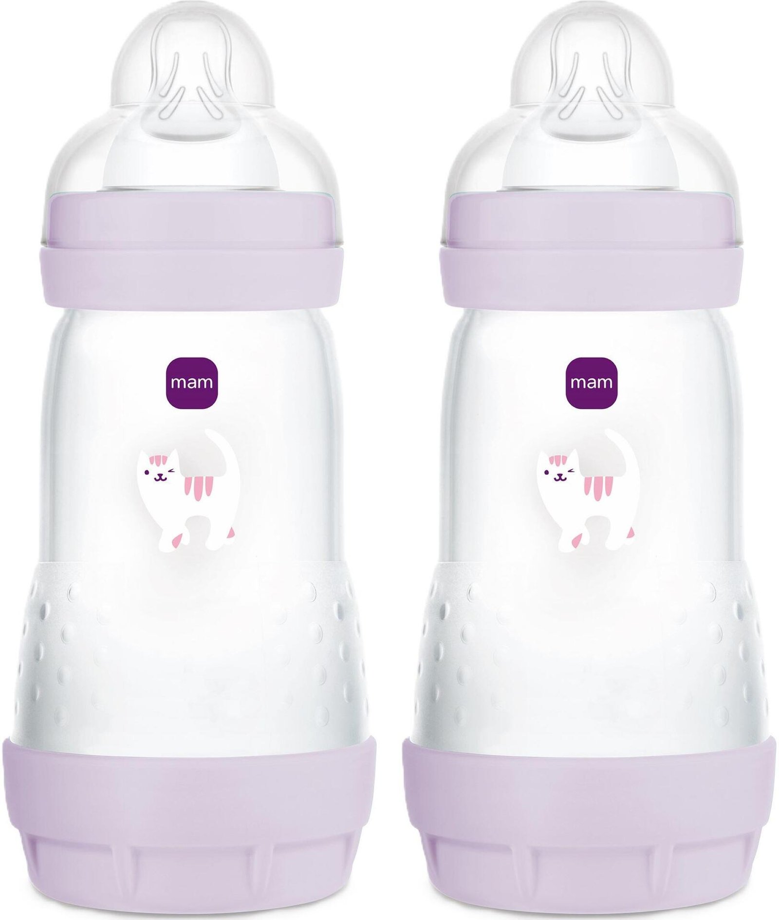 MAM Easy Start Anti-Colic Pink 260 ml 2 st