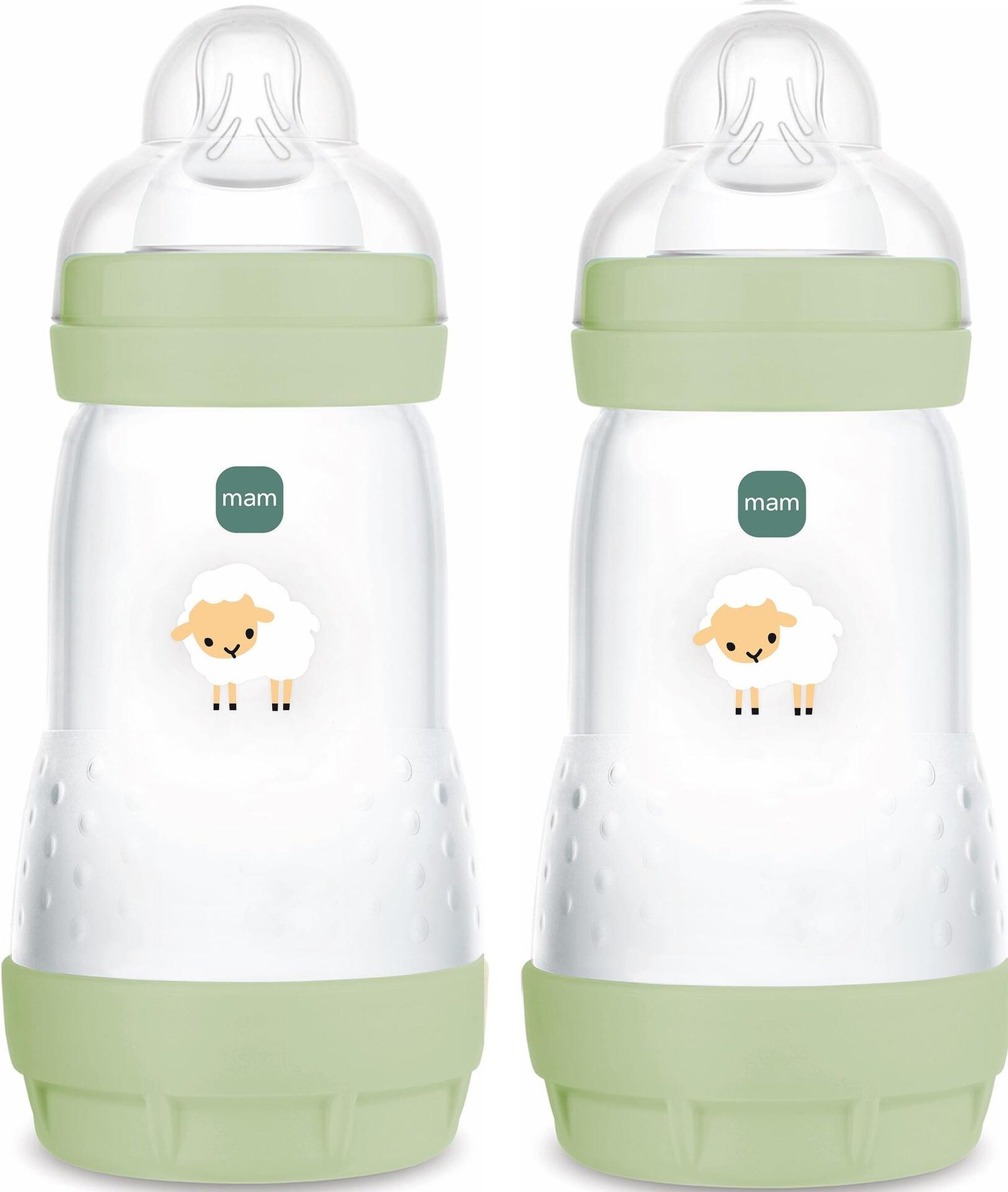 MAM Easy Start Anti-Colic Green 260 ml 2 st