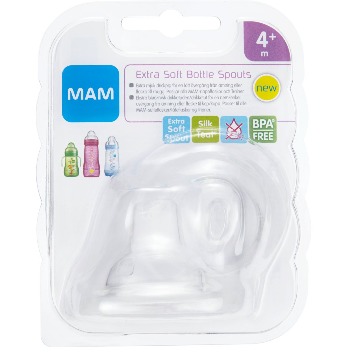 MAM Spout Trainer Drickpip 2-pack