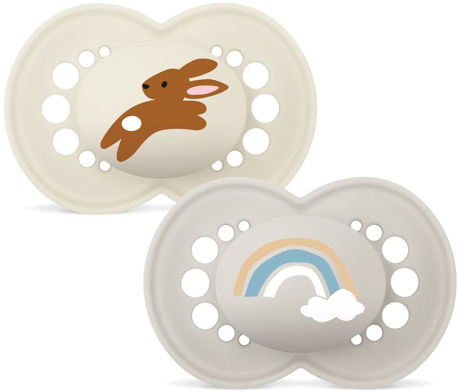 Mam Original Silikon Nappar 16-36 Månader 2 st - Olika färger