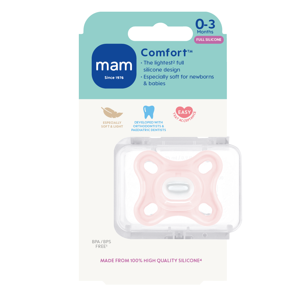 MAM Comfort Newborn 0+ Månader 1 st - Olika färger