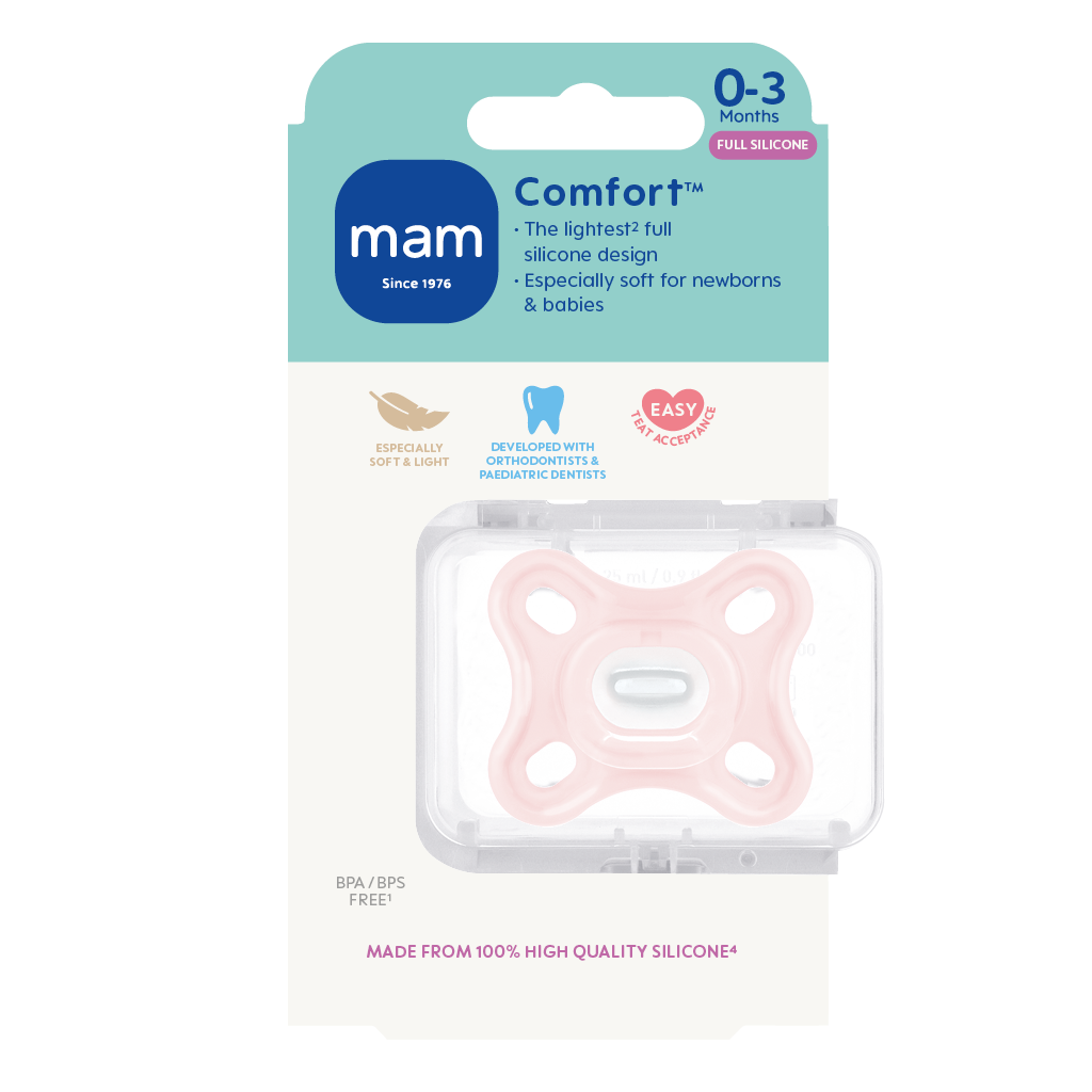 MAM Comfort Newborn 0+ Månader 1 st - Olika färger