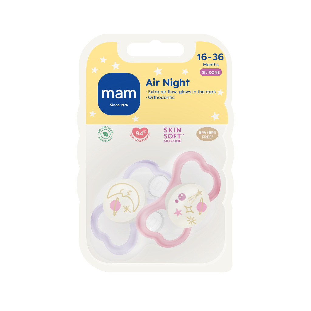MAM Napp Air Night 16-36 Månader - Olika färger