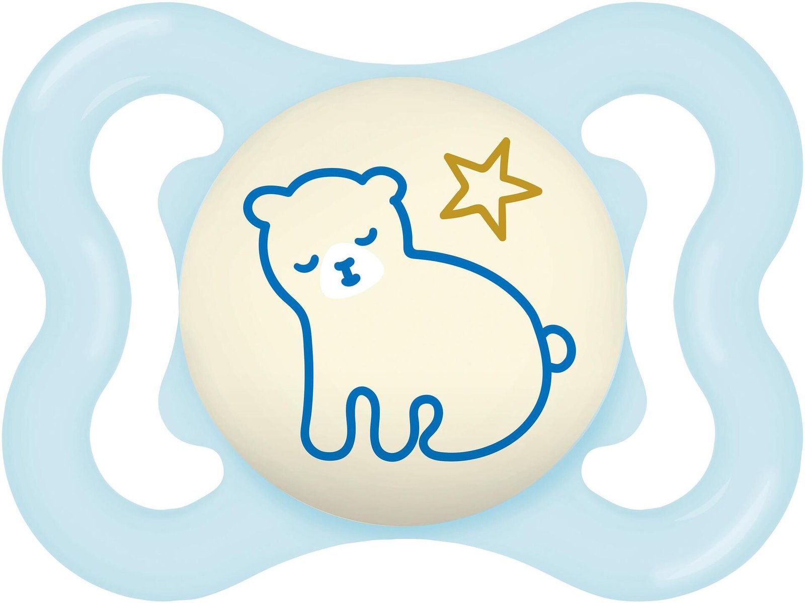 MAM Supreme Night 0-6 månader Silk Sterilieringsbox Blå 1-pack