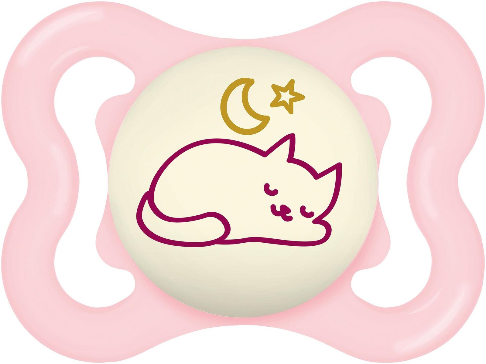 MAM Supreme Night 0-6 månader Silk Sterilieringsbox Rosa 1-pack