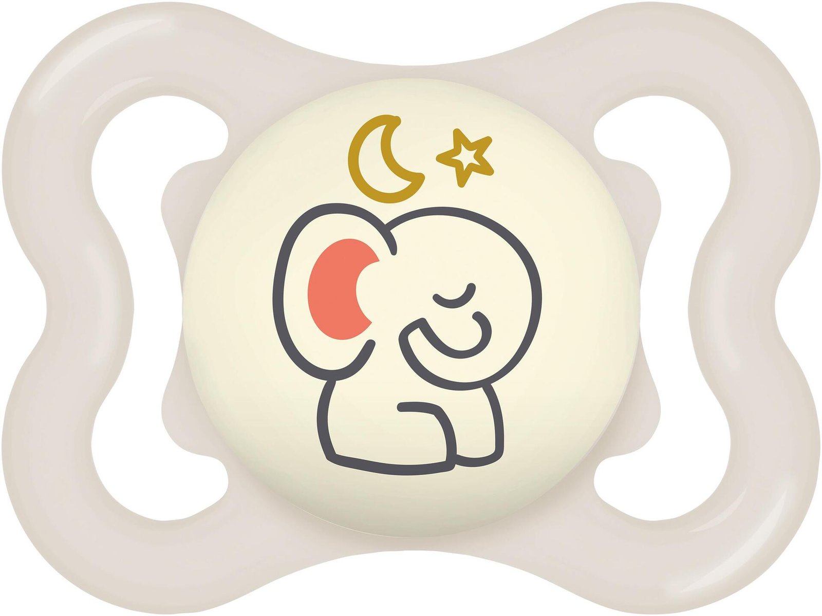 MAM Supreme Night 0-6 månader Silk 1-pack Box Neutral