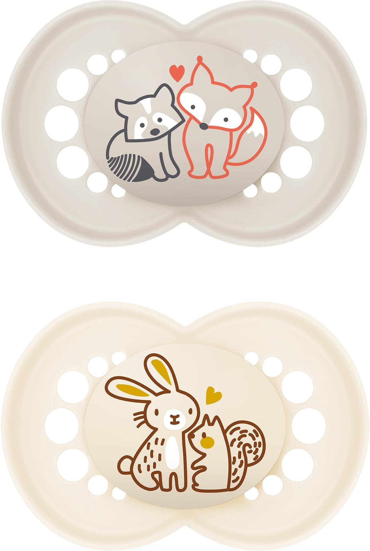 MAM Original Neutral 16-36 månader 2-pack Steriliseringsbox Neutral