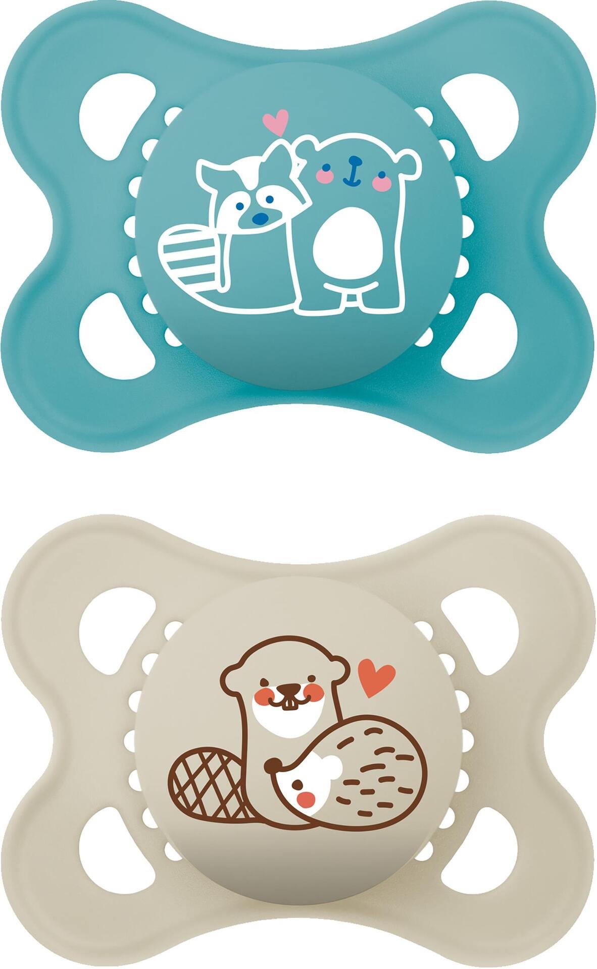 MAM Original 0-6 månader Silk Blå