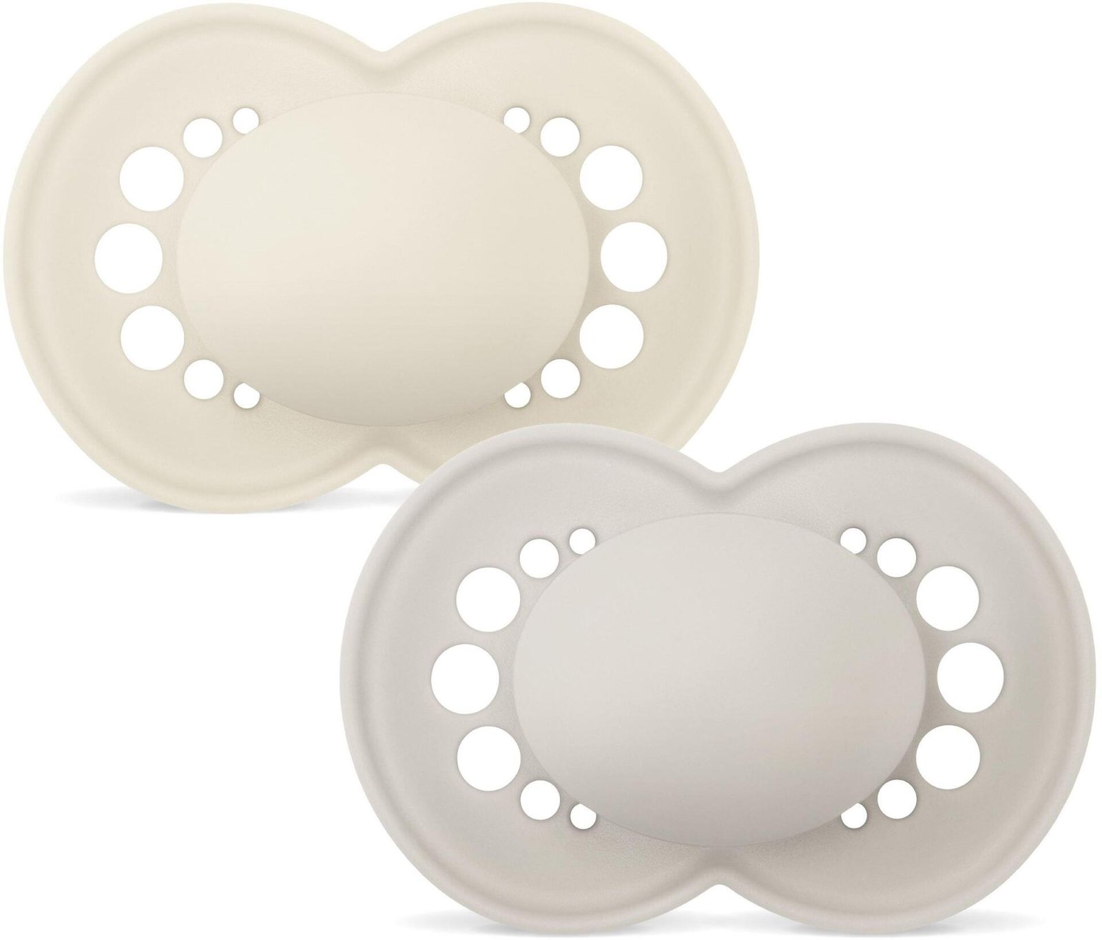 MAM Orig Nat Rub 6-16m Box V Neutral Unprint 2 st