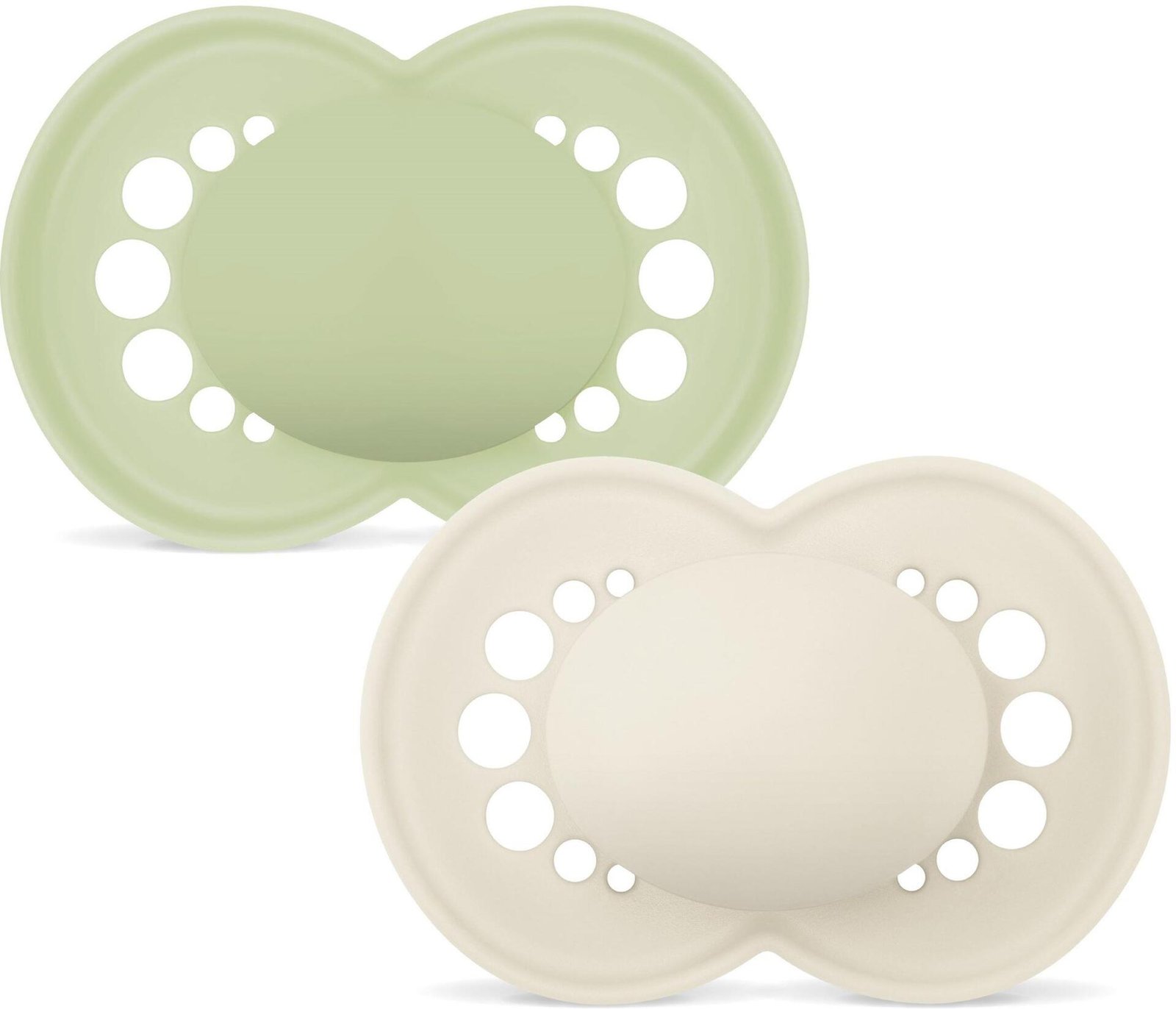 MAM Orig Silk 6-16m Box V Green Unprint 2 st