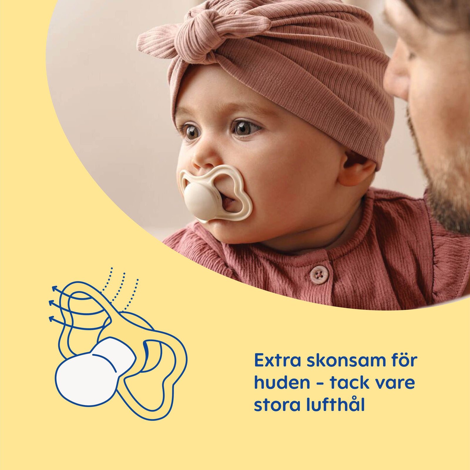 MAM Air Night Silk 6-16m Box V Neutral 2 st