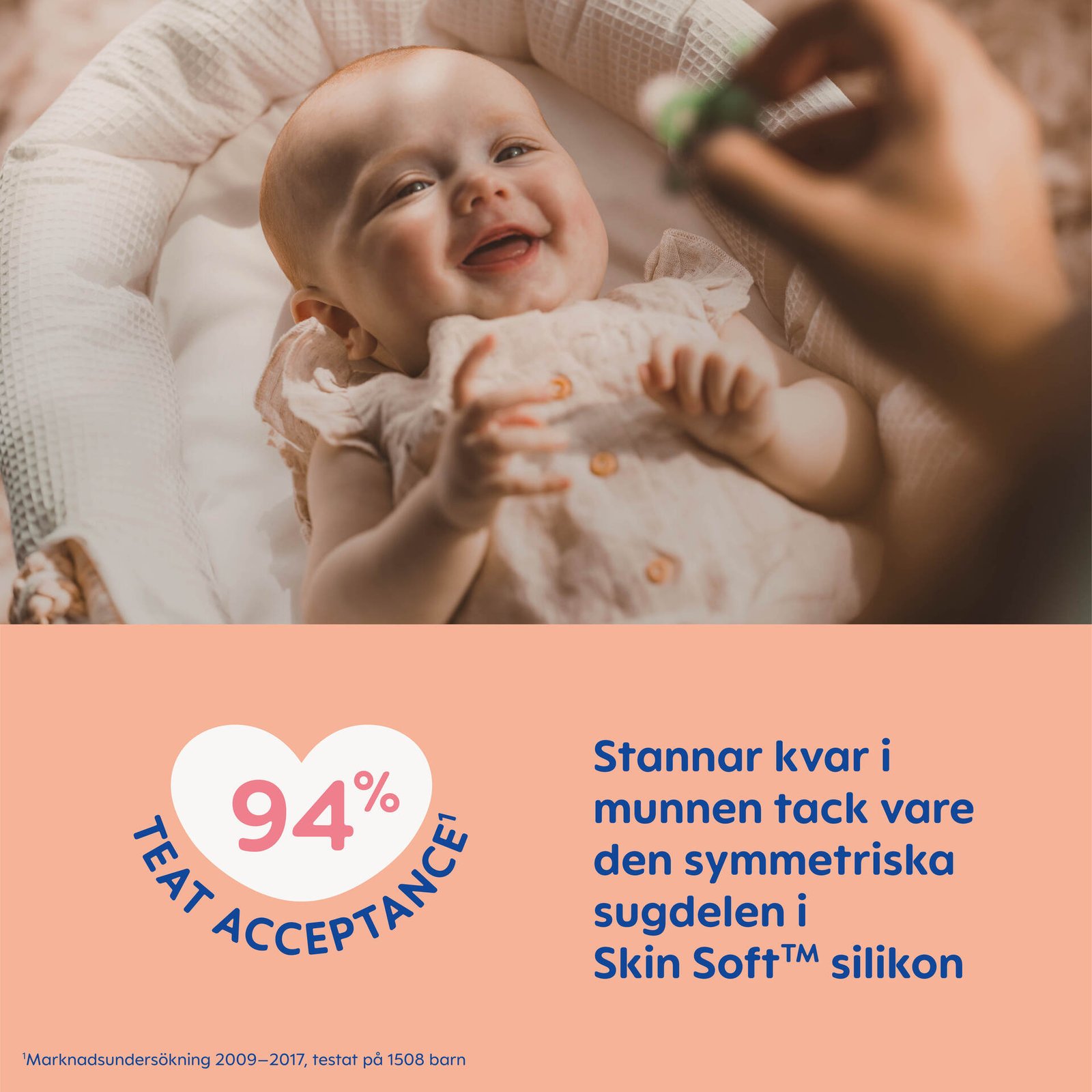 MAM Supreme 0-6m Silk Box H Pink 1 st