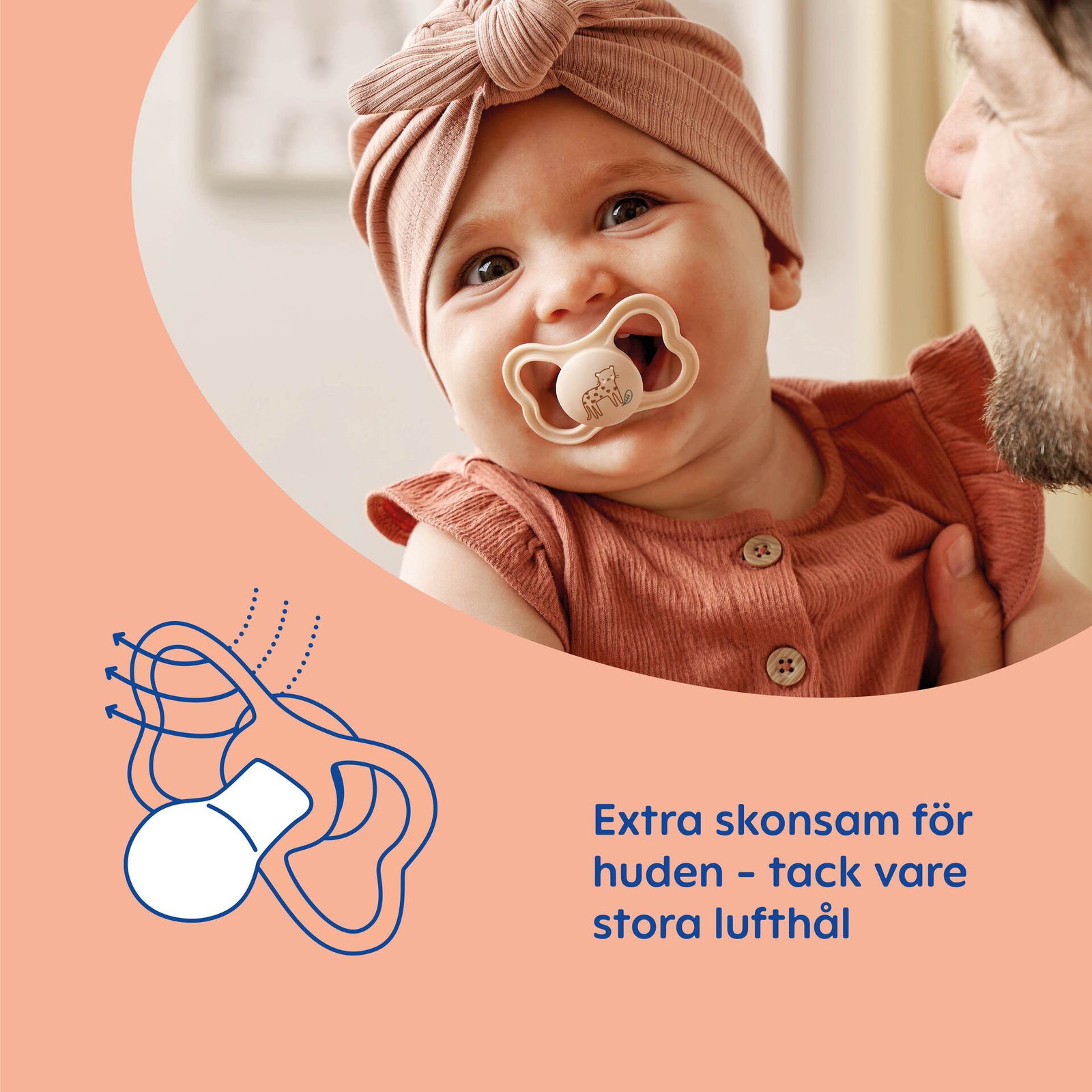 MAM Supreme Night 16-36m Silk Box H Pink 1 st