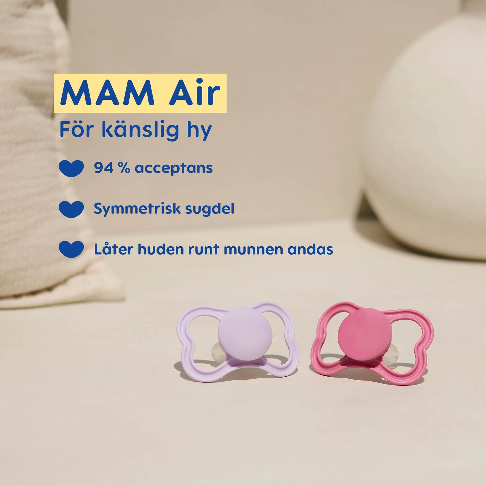 MAM Air 6-16m Sil Garden Party Blue 2 st