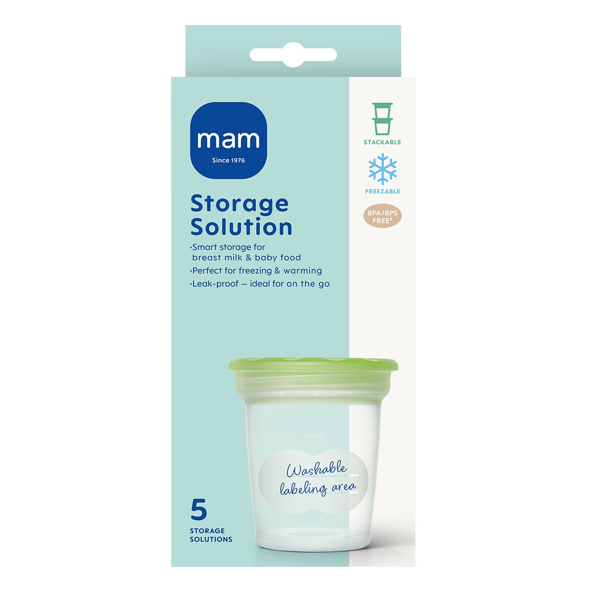 MAM Milk Storage Solutions 5 st