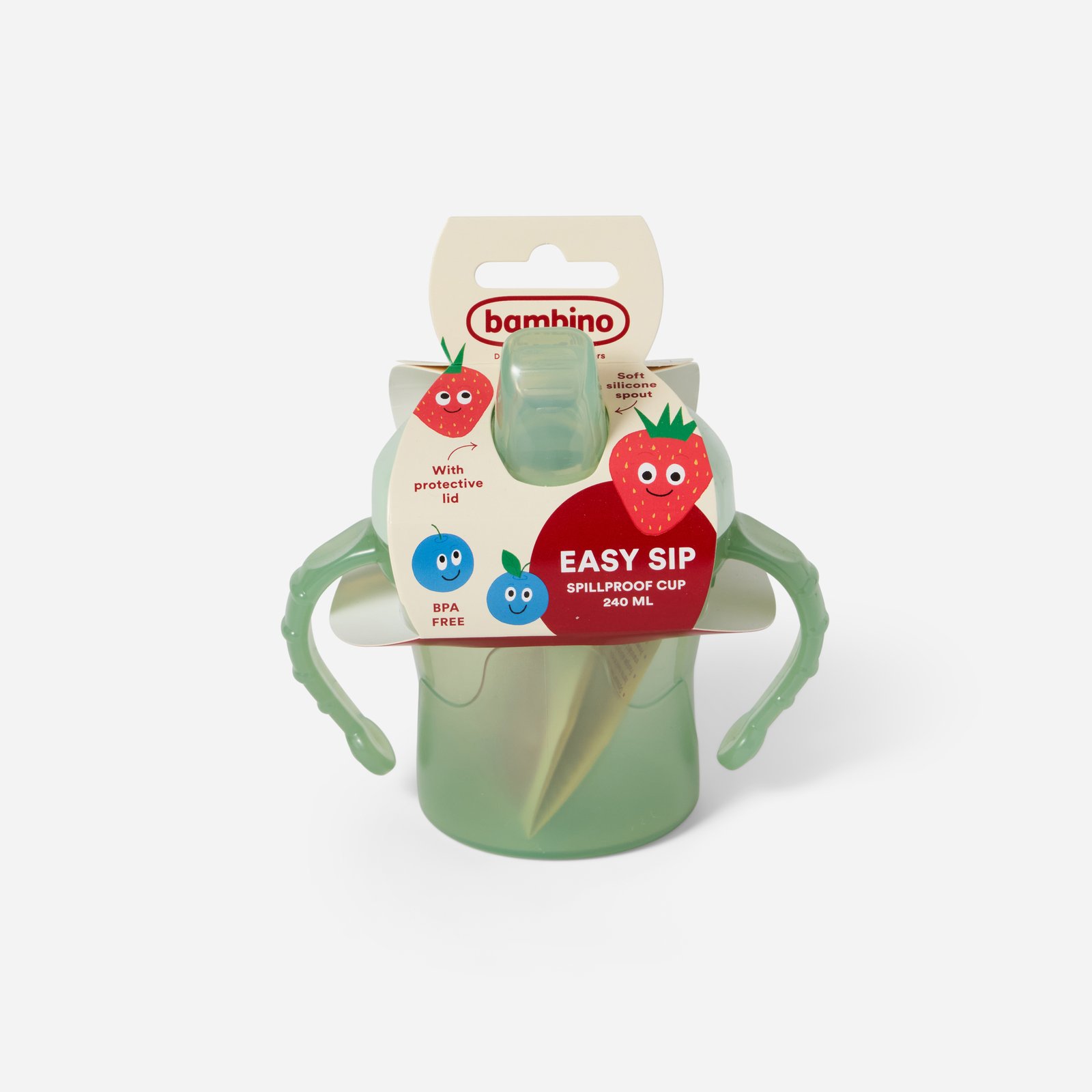 Bambino Easy Sip Spillsäker Mugg 190 ml - Olika färger