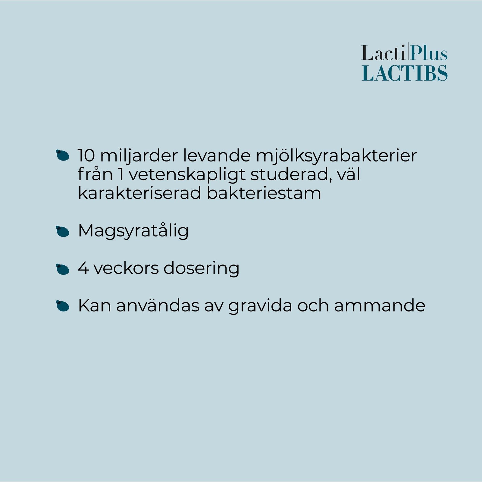 LactiPlus Lactibs 56 kapslar