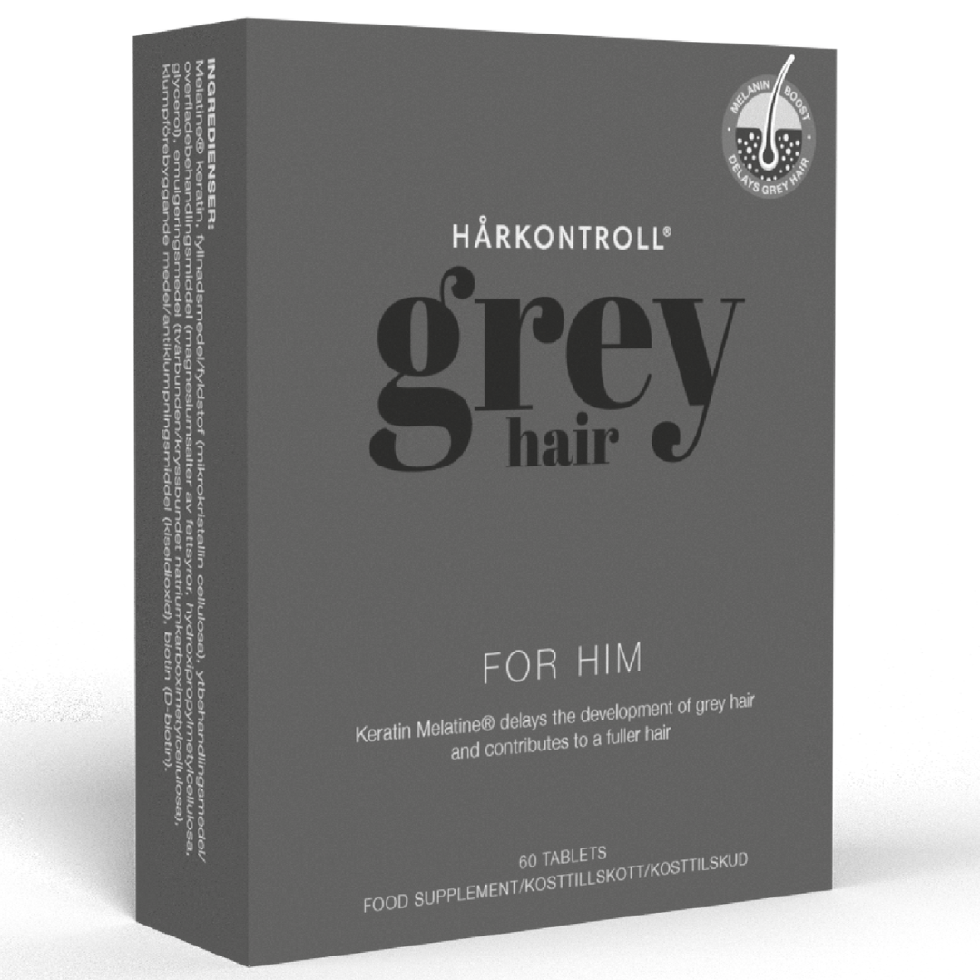 Hårkontroll Grey Hair For Him 60 tabletter