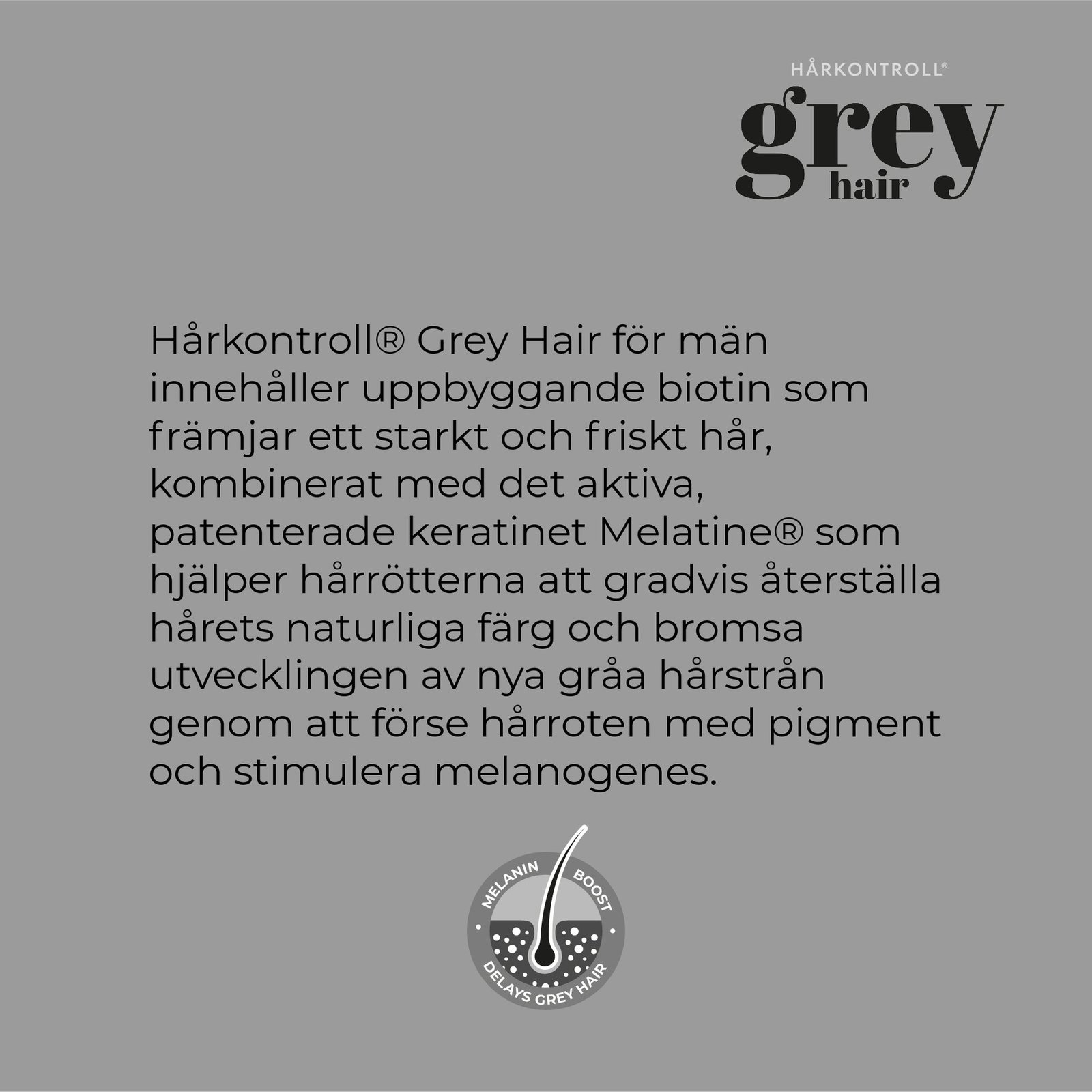 Hårkontroll Grey Hair For Him 60 tabletter