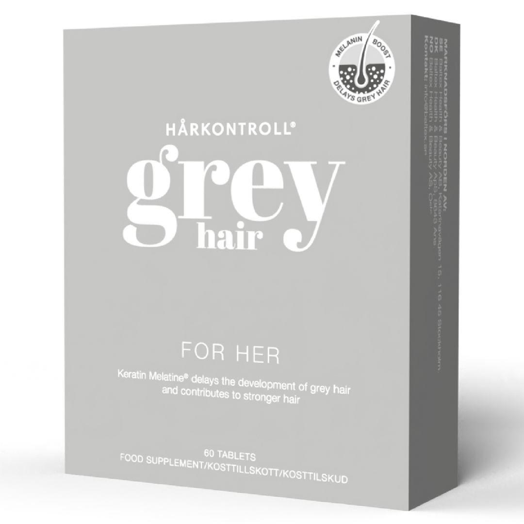 Hårkontroll Grey Hair For Her 60 tabletter