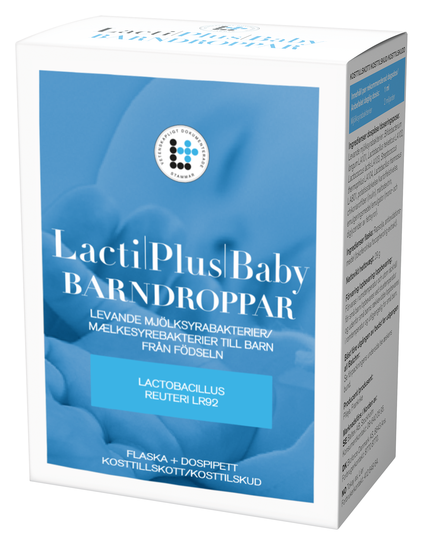 Lactiplus Baby Barndroppar 8 ml