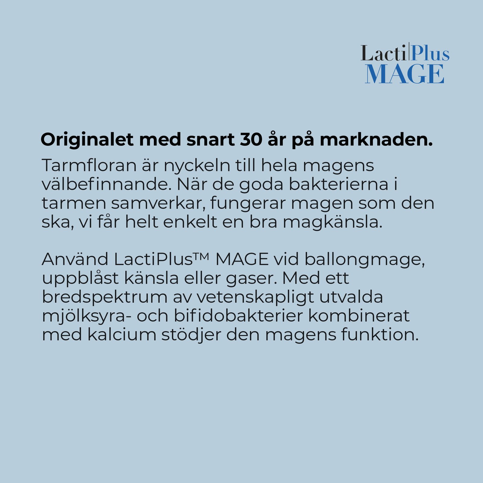 LactiPlus Mage 60 kapslar