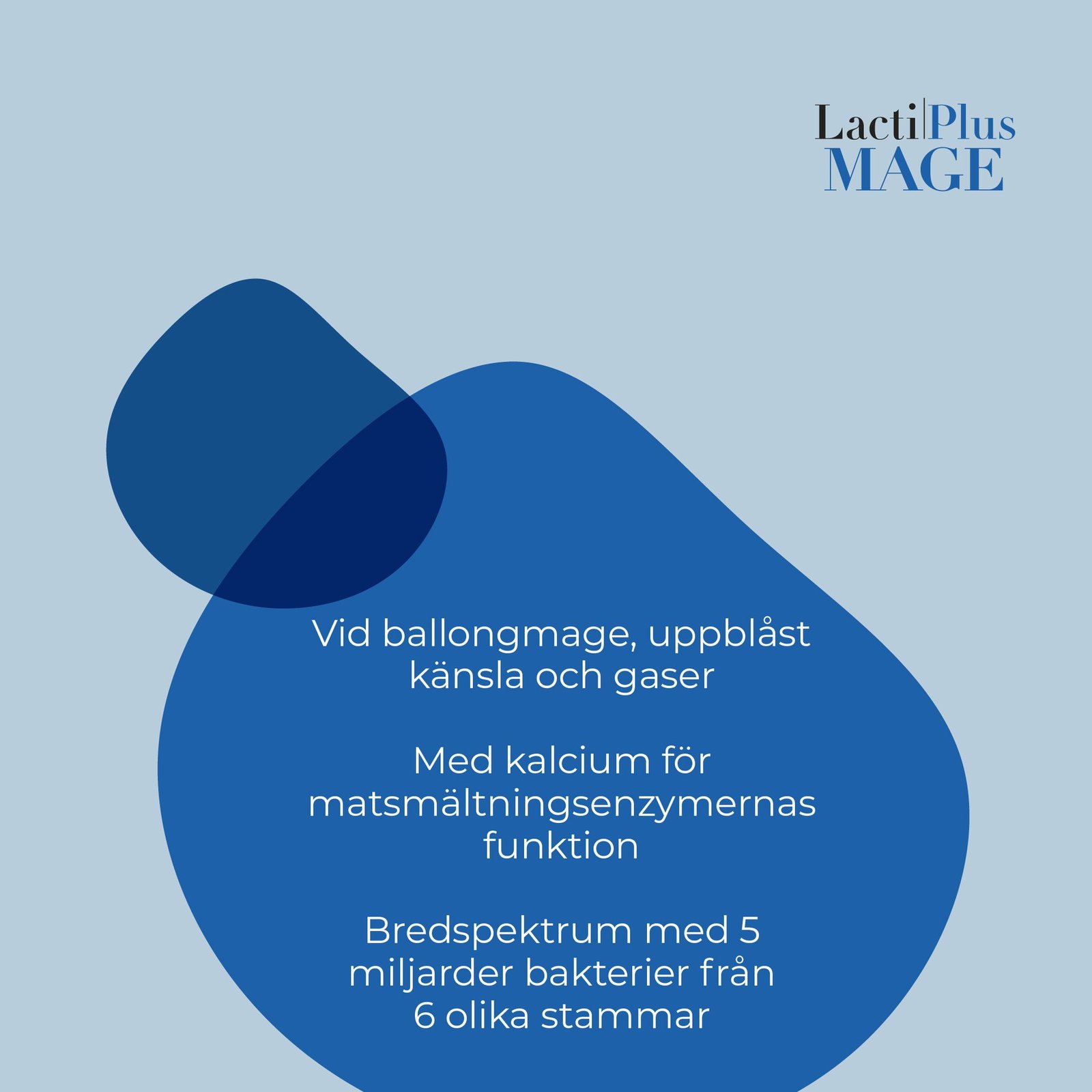 LactiPlus Mage 120 kapslar