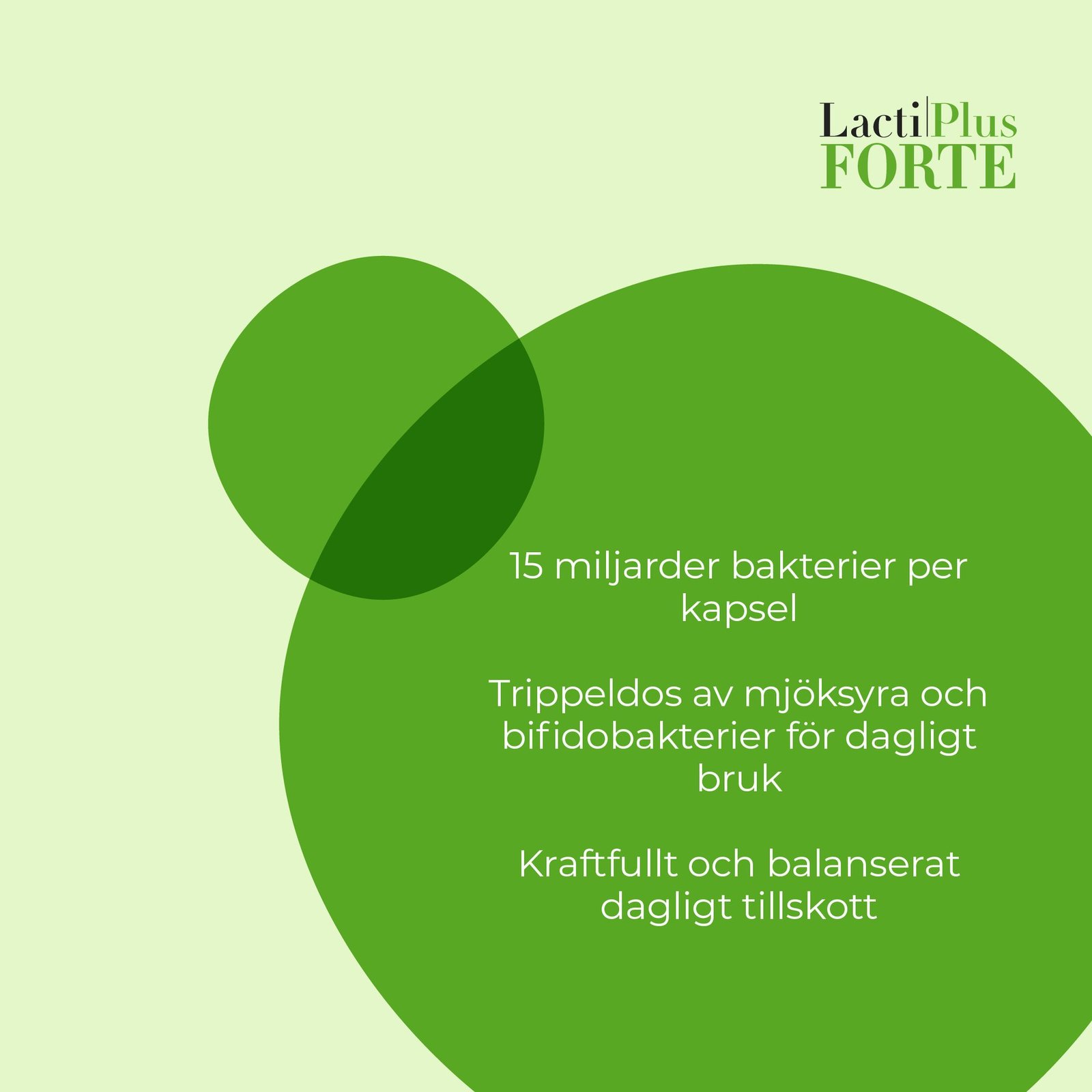 LactiPlus Forte 30 kapslar