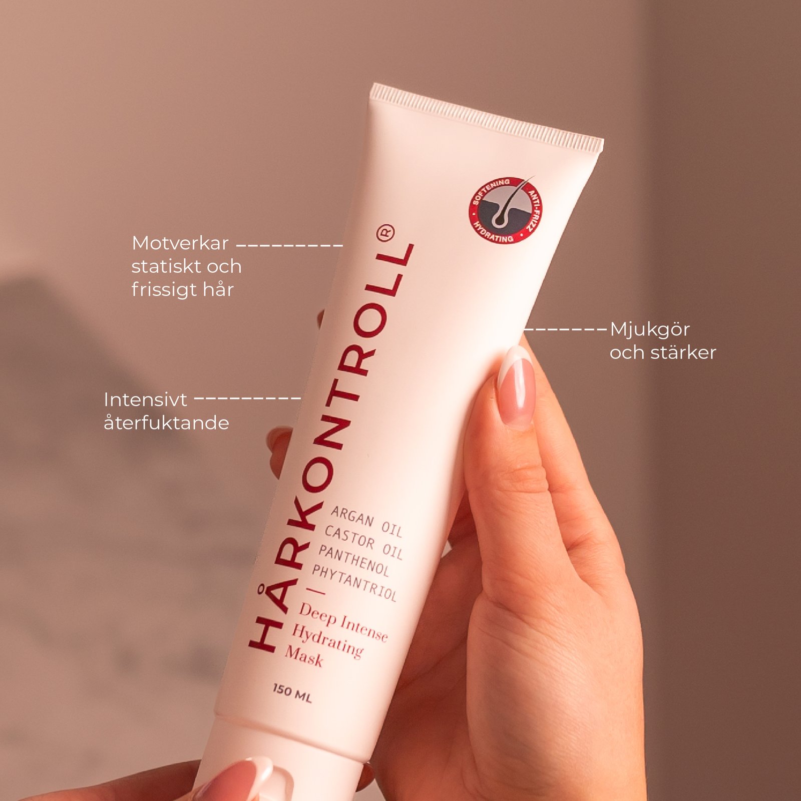 Hårkontroll Deep Intense Hydrating Mask 150 ml