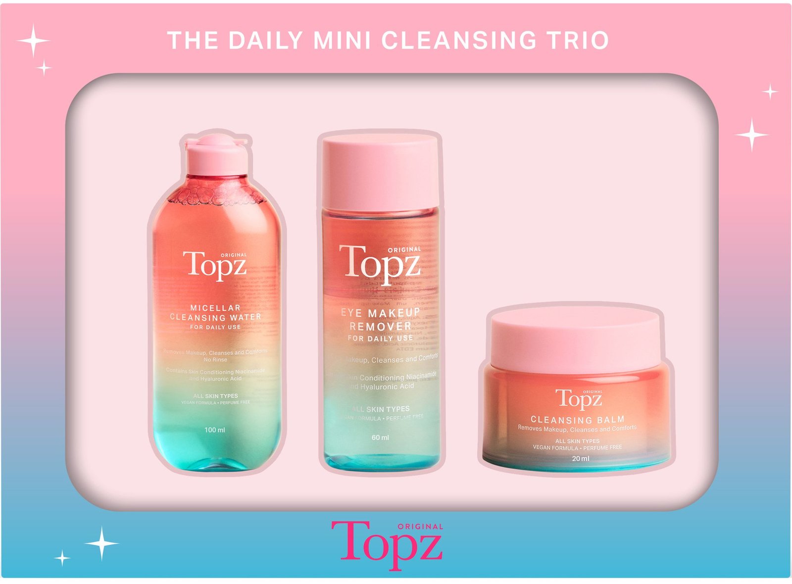Topz Daily Skincare Mini Set
