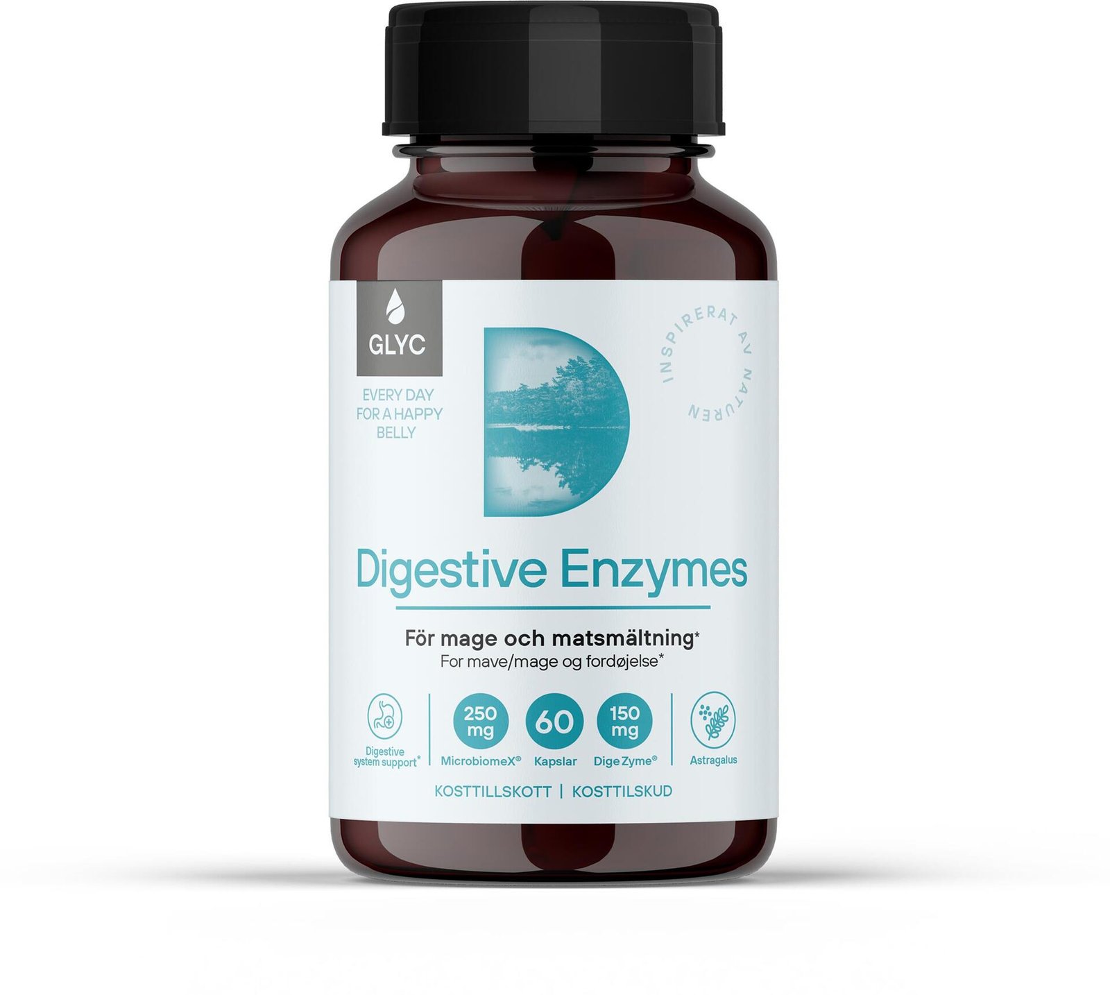 GLYC Digestive enzymes 60 kapslar