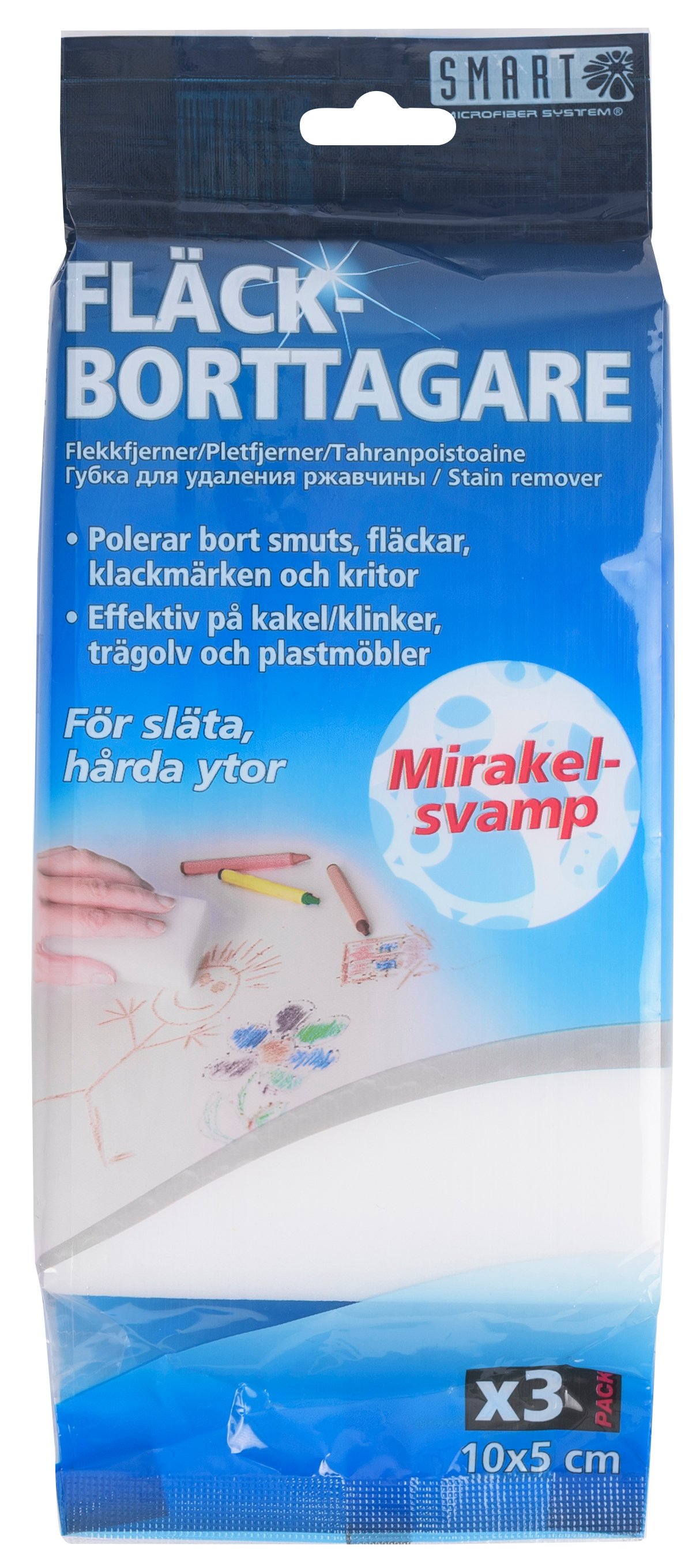 Smart Microfiber Fläckborttagare 3-pack