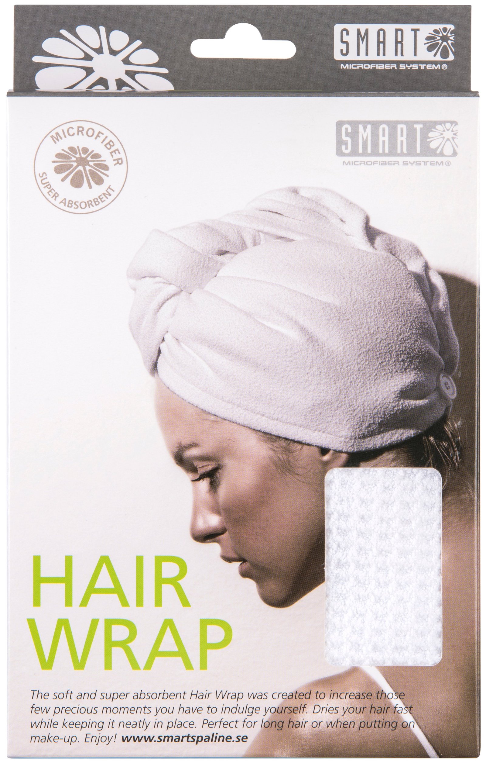 Smart Microfiber Hair Wrap Vit 1 st
