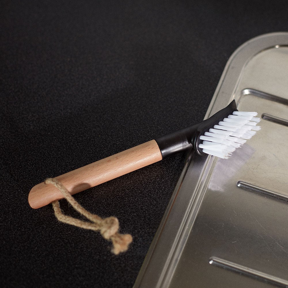 Smart Microfiber Kakel & Fogborste Nylon Svart