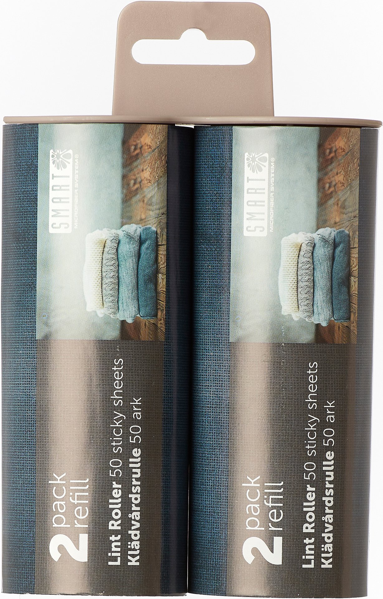 Smart Microfiber Klädvårdsrulle Refill 2-pack
