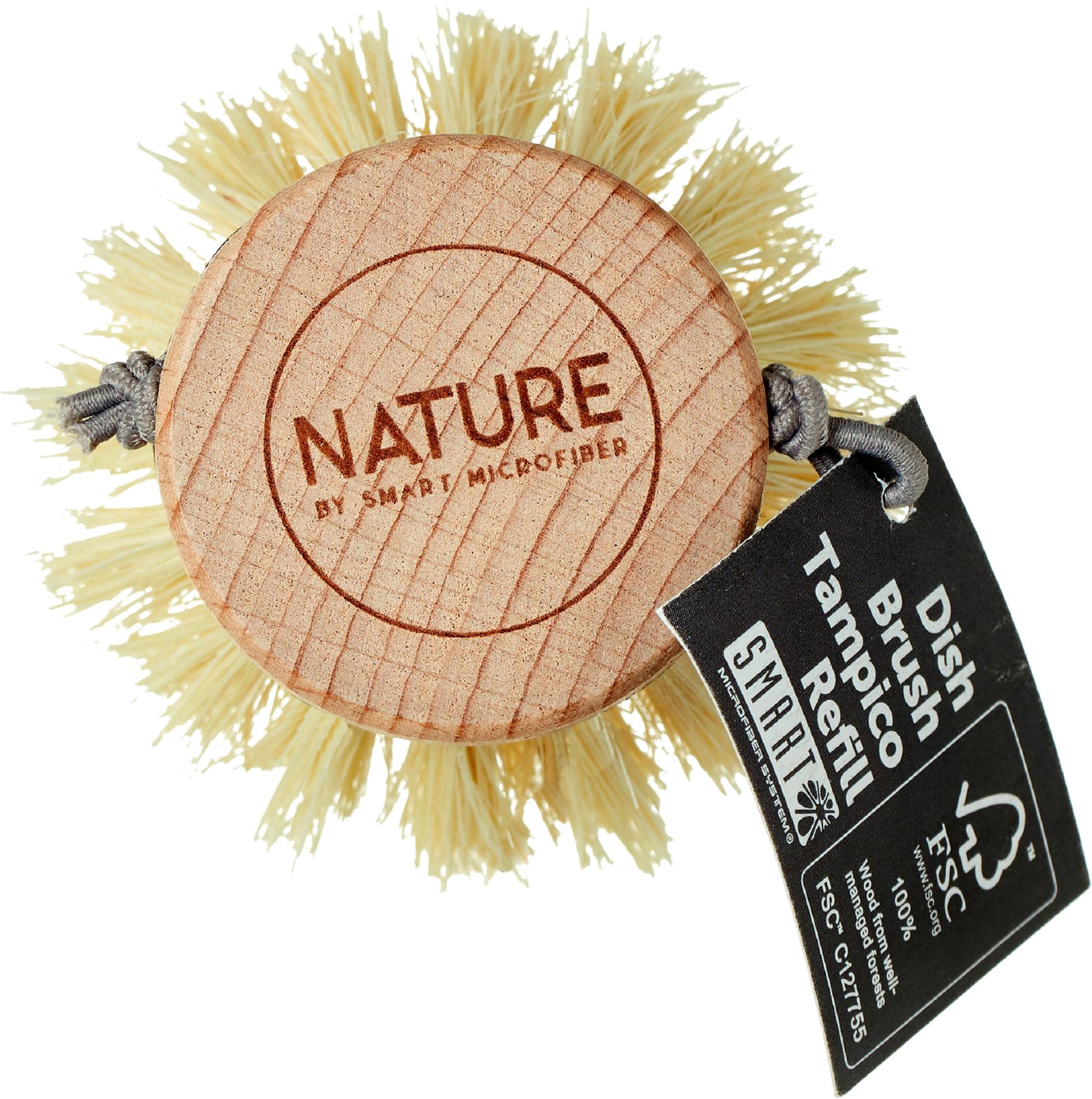 Smart Microfiber Diskborstshuvud Nature Soft Tampico Refill