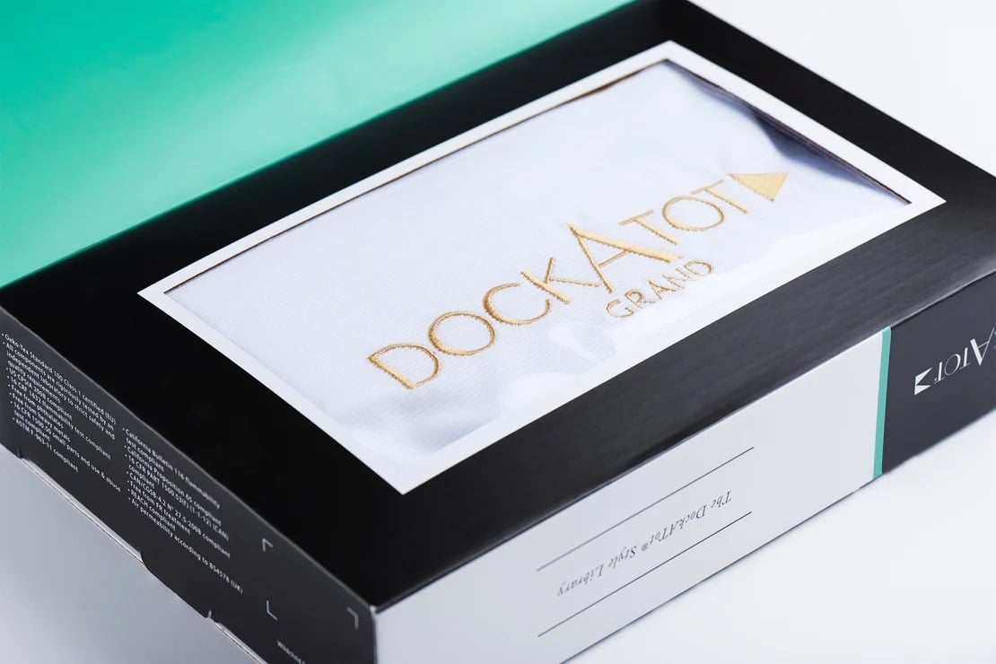 DockATot Grand Cover Pristine White