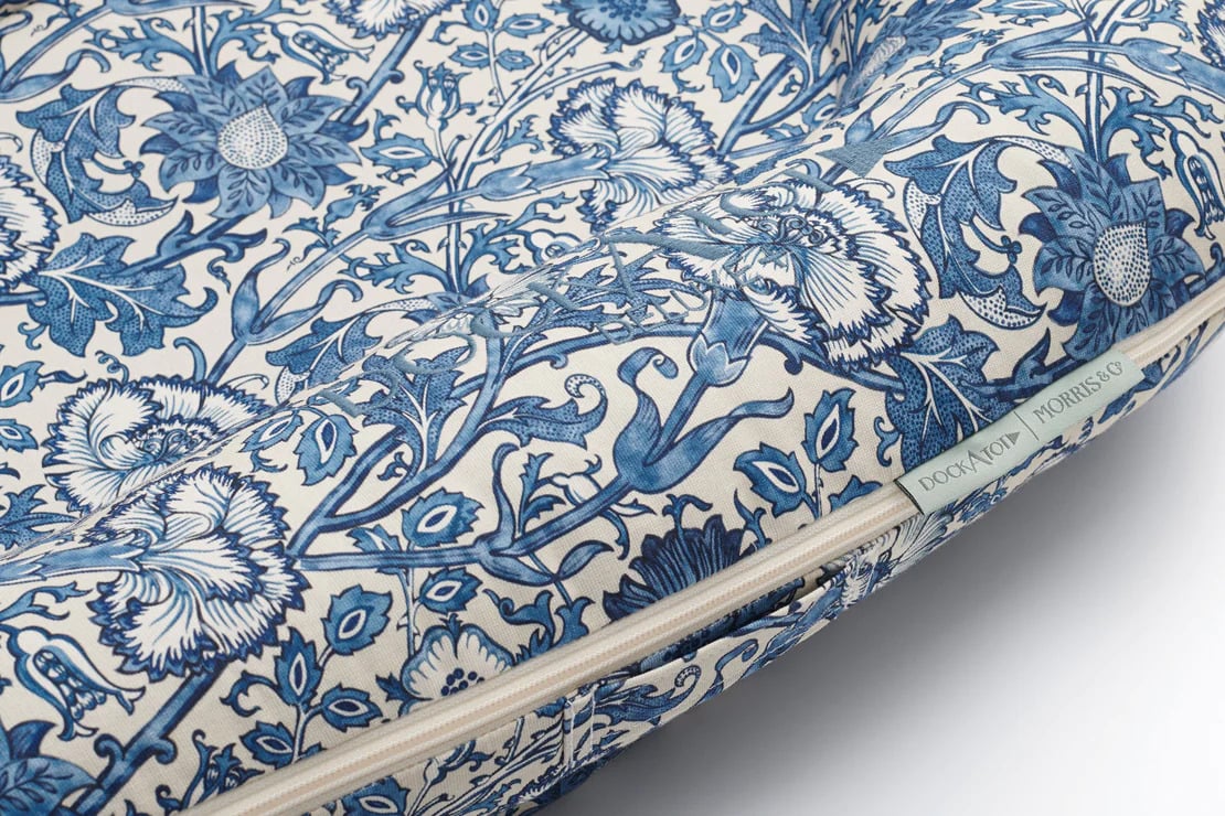 DockATot Deluxe+ Dock Pink & Rose William Morris