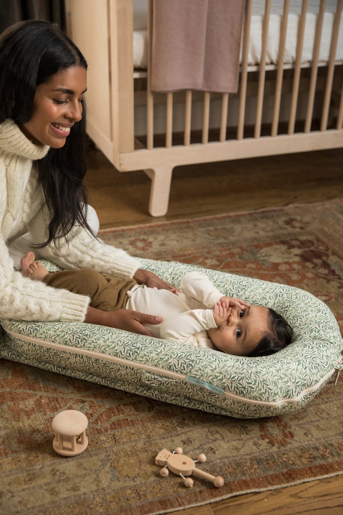 DockATot Deluxe+ Dock Willow Boughs William Morris