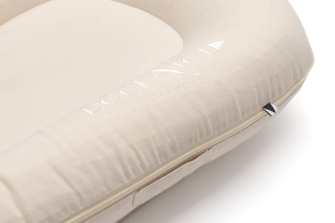 DockATot Deluxe+ Dock Sand Chambray