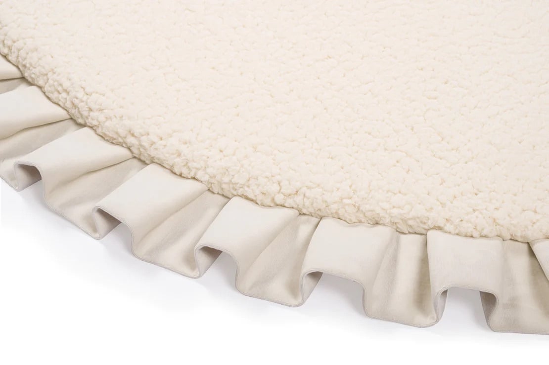 DockATot Circle Play Mat, Boucle / Cream