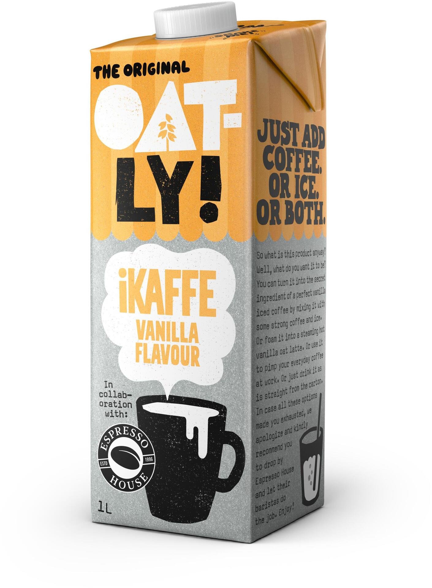 Oatly Havredryck iKaffe Vanilj 1 liter