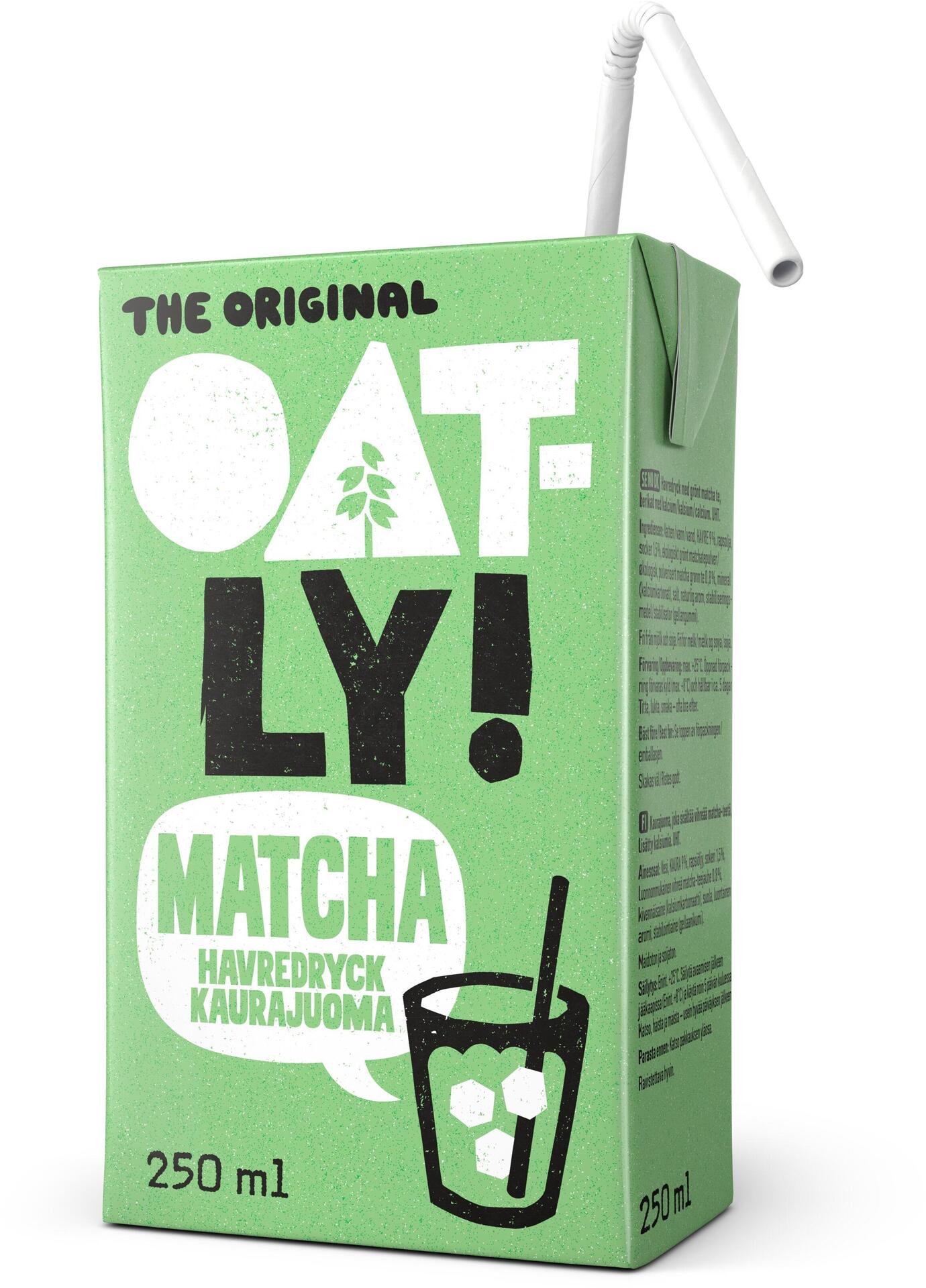 Oatly Matcha Havredryck 250 ml