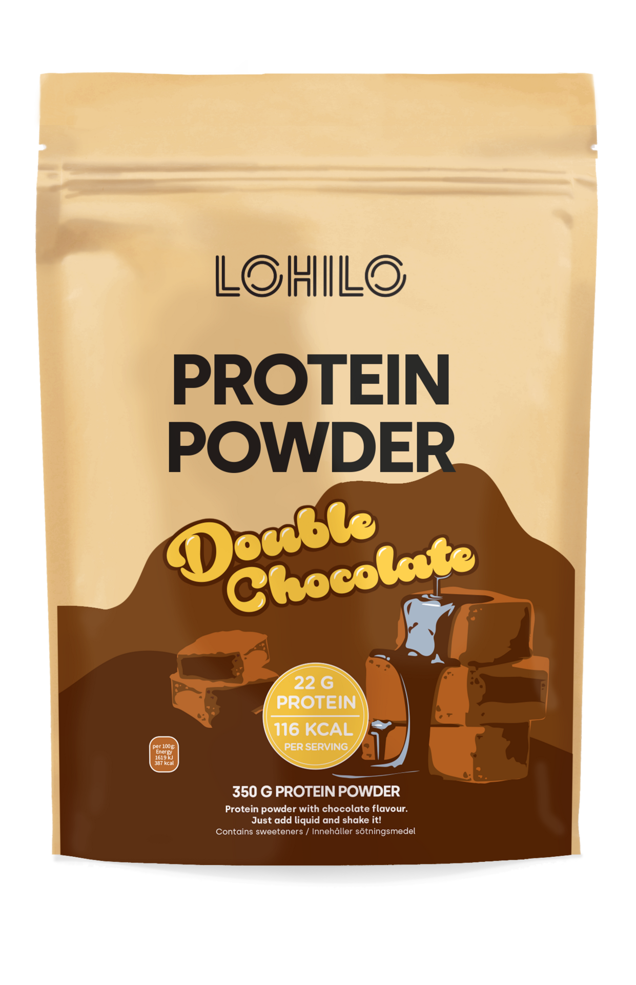 LOHILO Protein Double Chocolate 350g