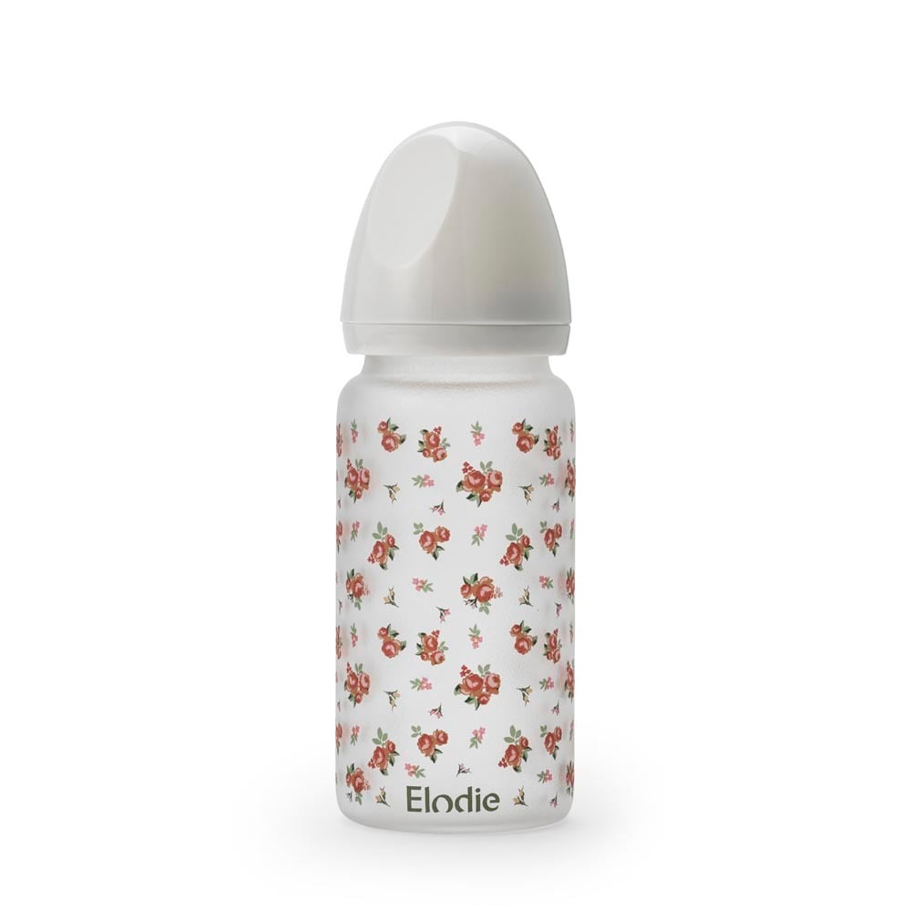 Elodie Glas Feeding Bottle Autumn Rose
