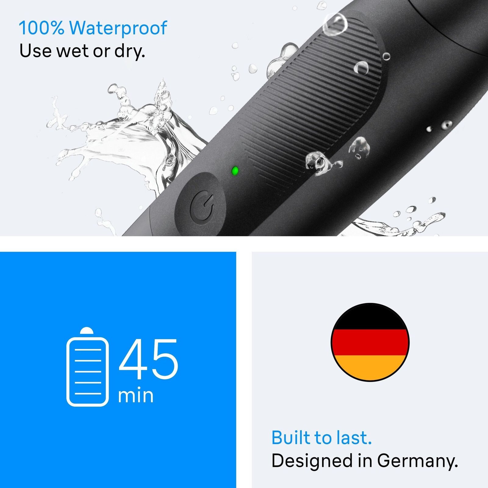 Braun All-in-One Series XT3, +5 Stylingverktyg, XT3100, Svart