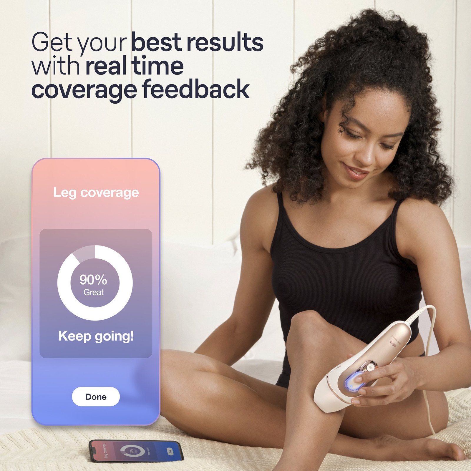 Braun Smart IPL Skin i·expert PL7147 Hårborttagning hemma för kropp & ansikte