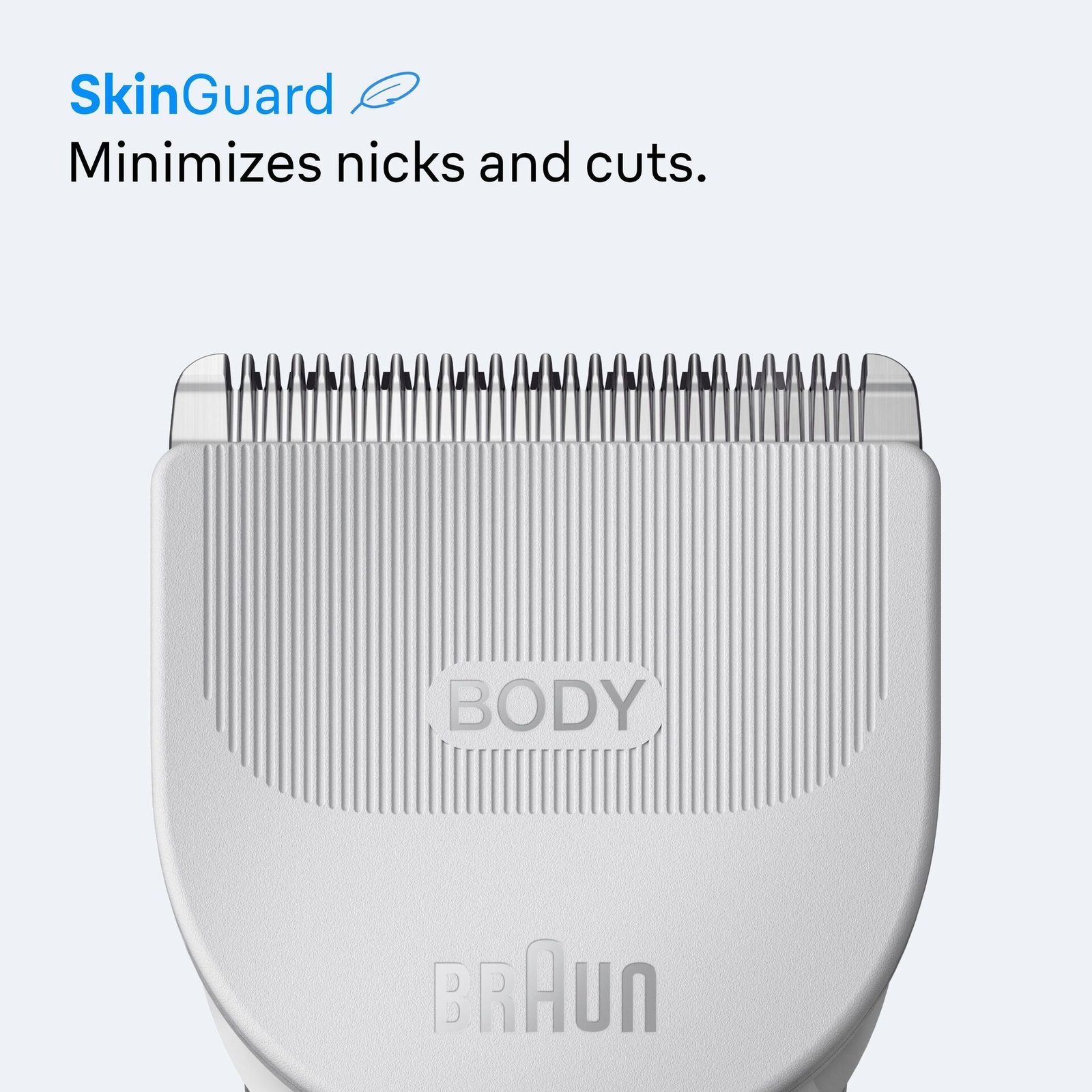 Braun Body Groomer Series 3 Kroppstrimmer, +3 Stylingverktyg, BG3530, Grå